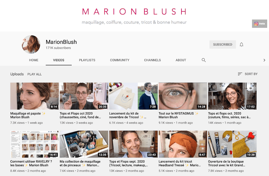 marion blush